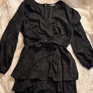 Elegant Black Women's Dress